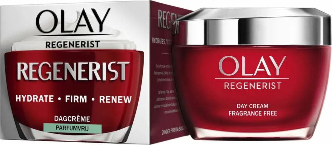 Olay Regenerist Dagcrème Parfumvrij 4x50ml