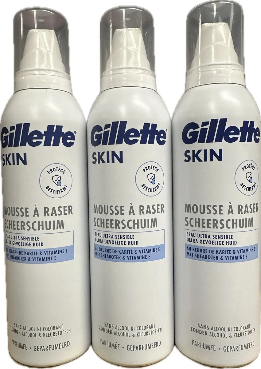 Gillette SKIN Scheermousse Ultra Gevoelige Huid - 720ml
