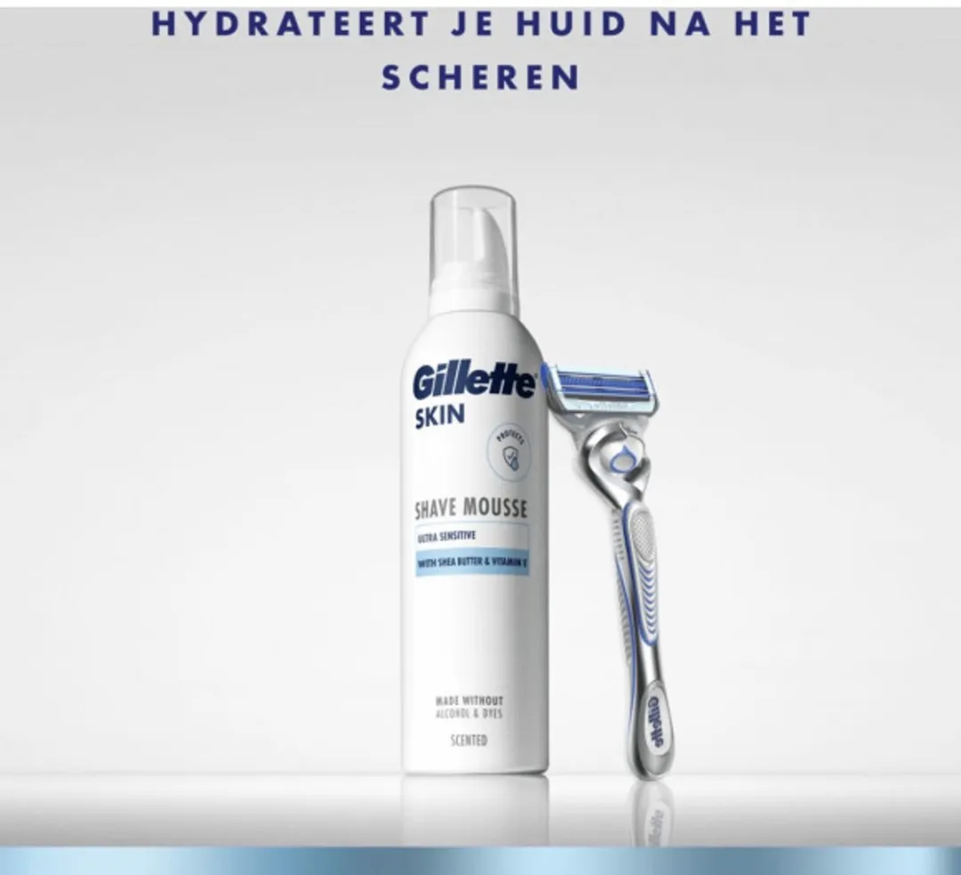 Gillette SKIN Scheermousse Ultra Gevoelige Huid - 720ml