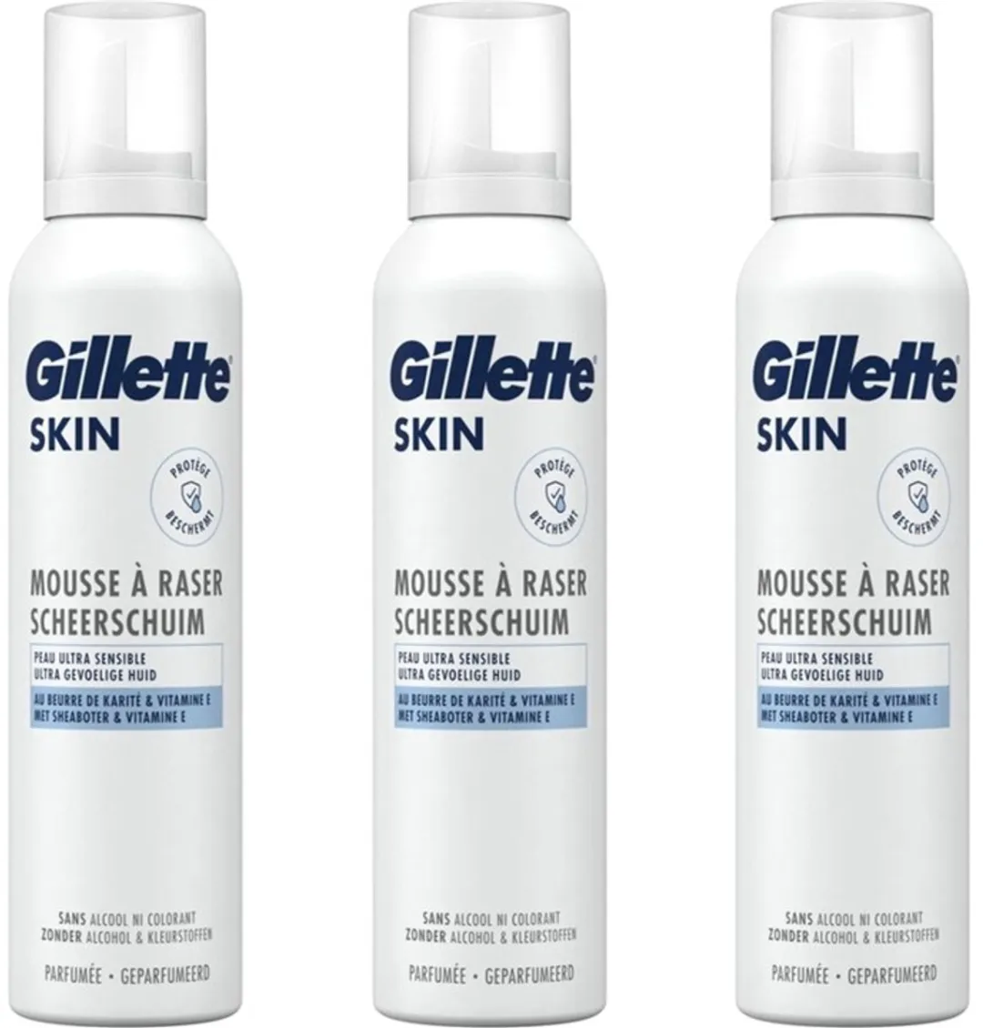 Gillette SKIN Scheermousse Ultra Gevoelige Huid