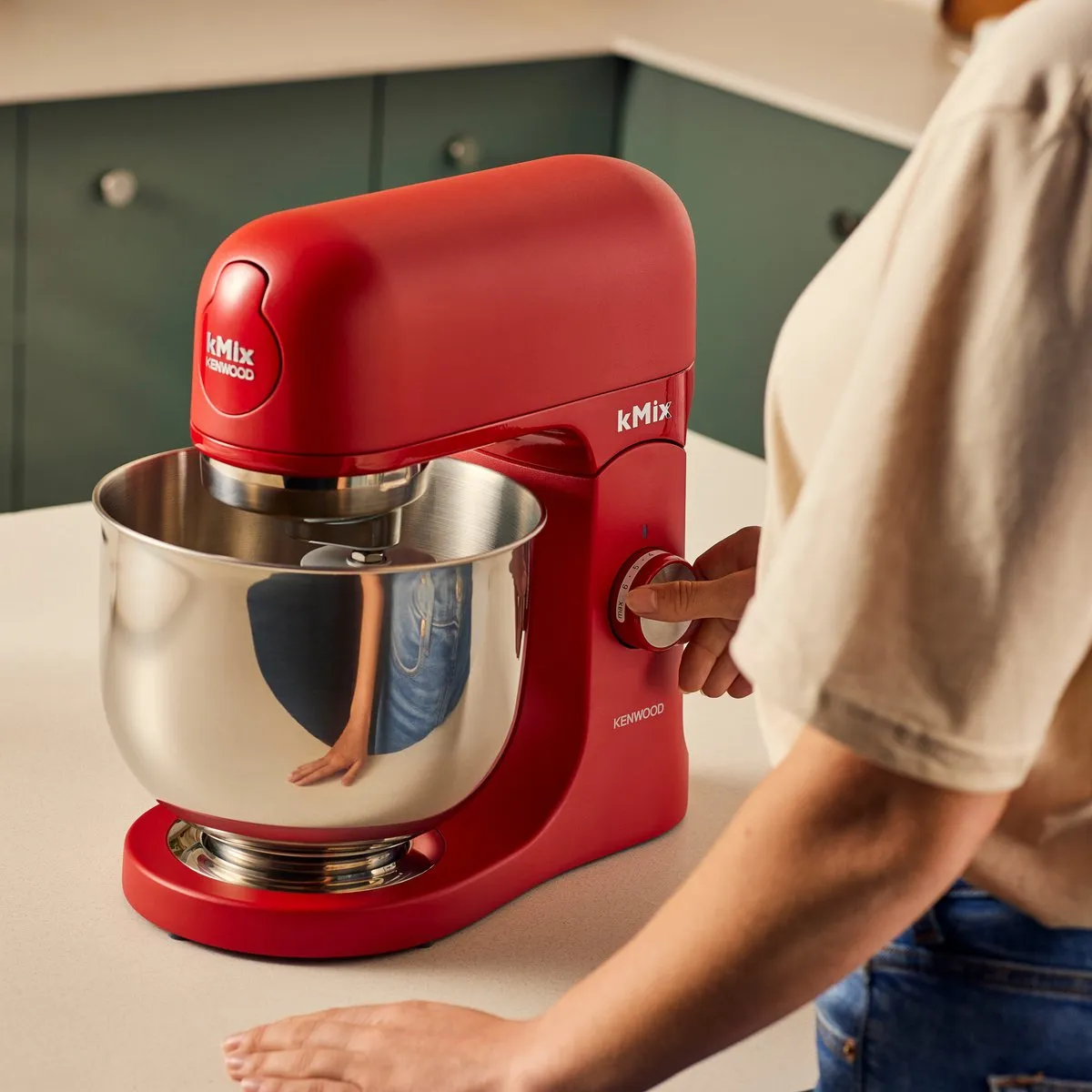Kenwood KMX751ARD Keukenmachine 1000W - Rood