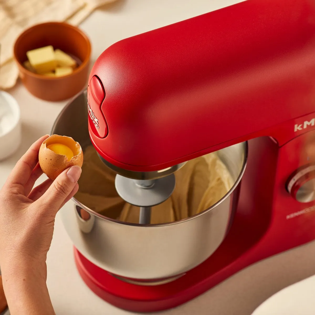 Kenwood KMX751ARD Keukenmachine 1000W - Rood - afbeelding 6 van 6