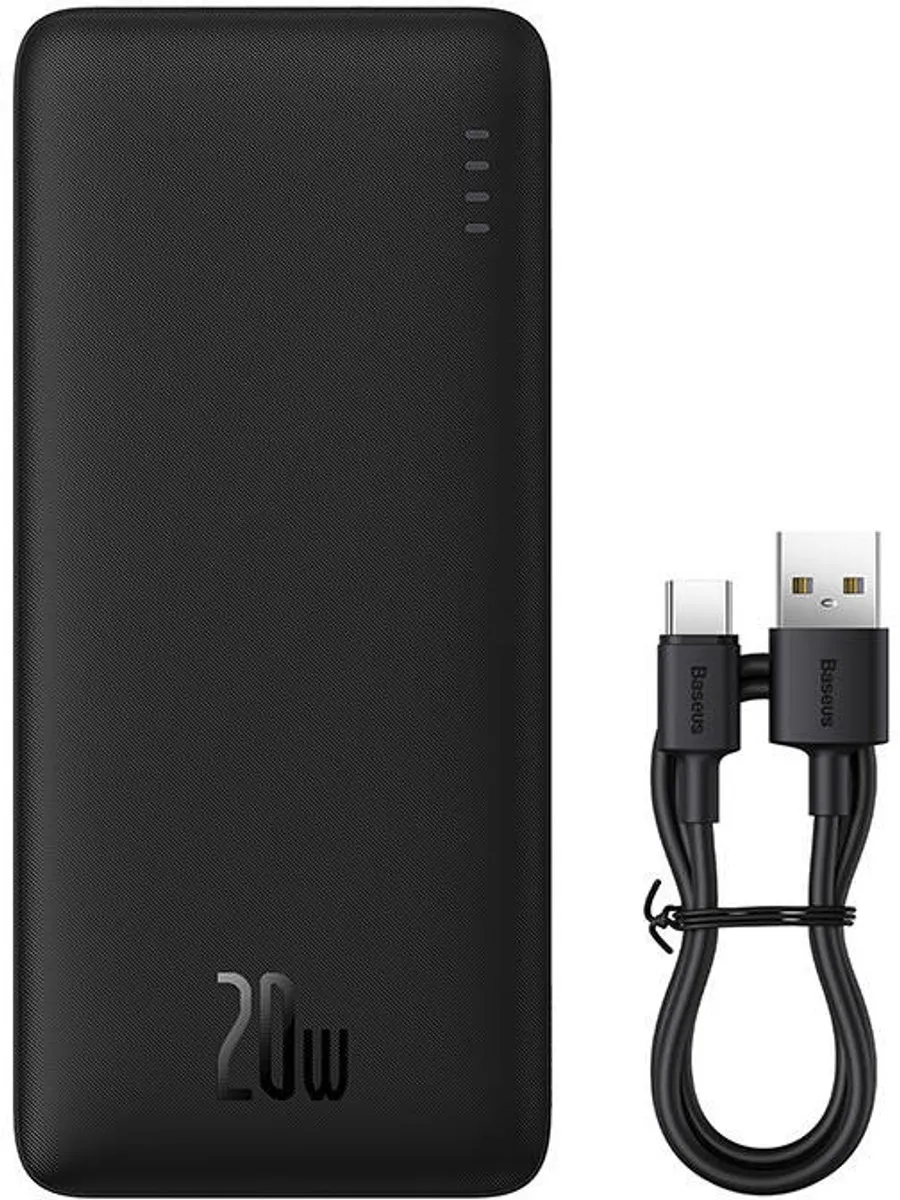 Baseus Airpow 20000 Powerbank 20W - 20.000mAh - Zwart