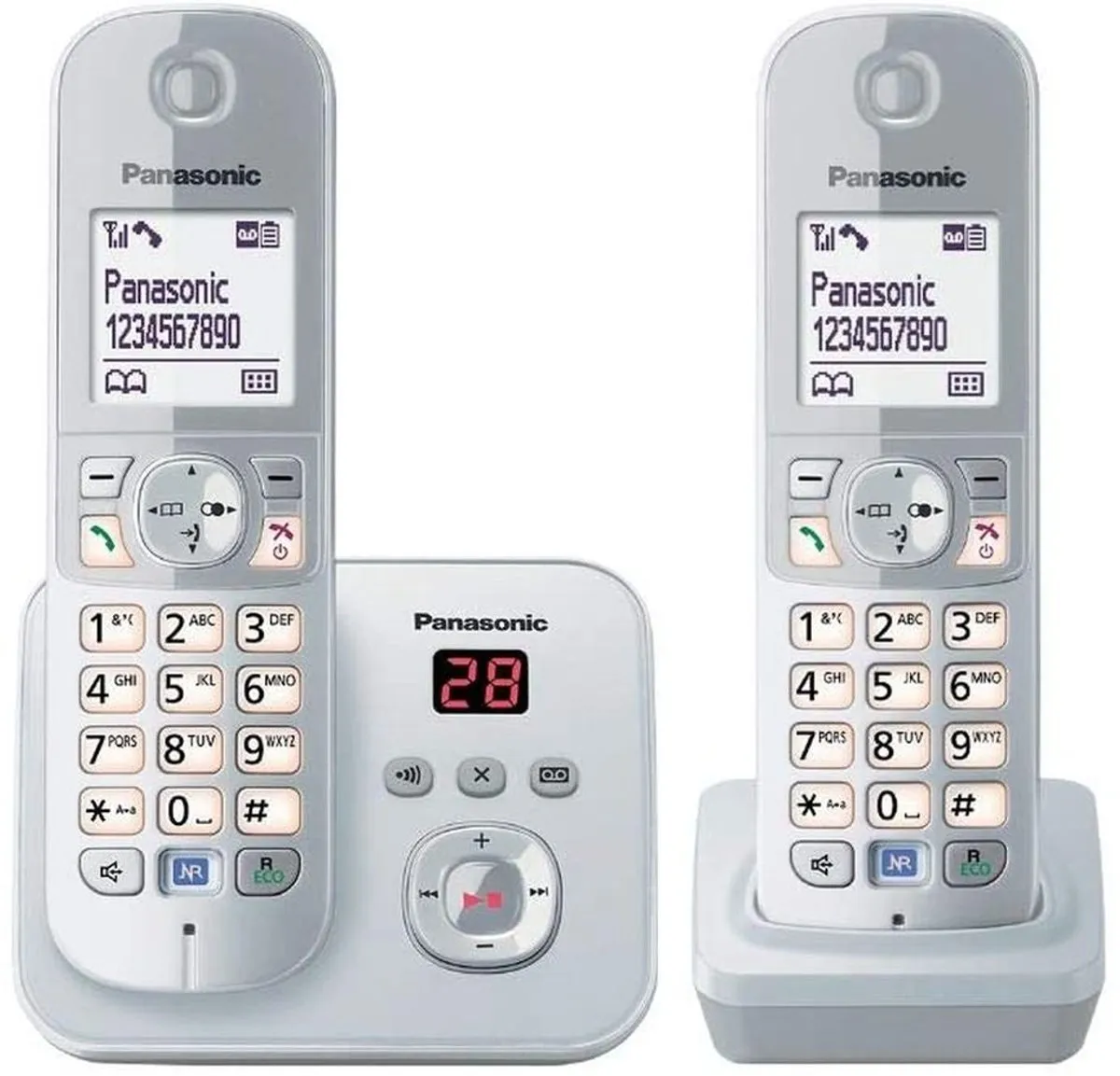 Panasonic Duo DECT Telefoon 6822