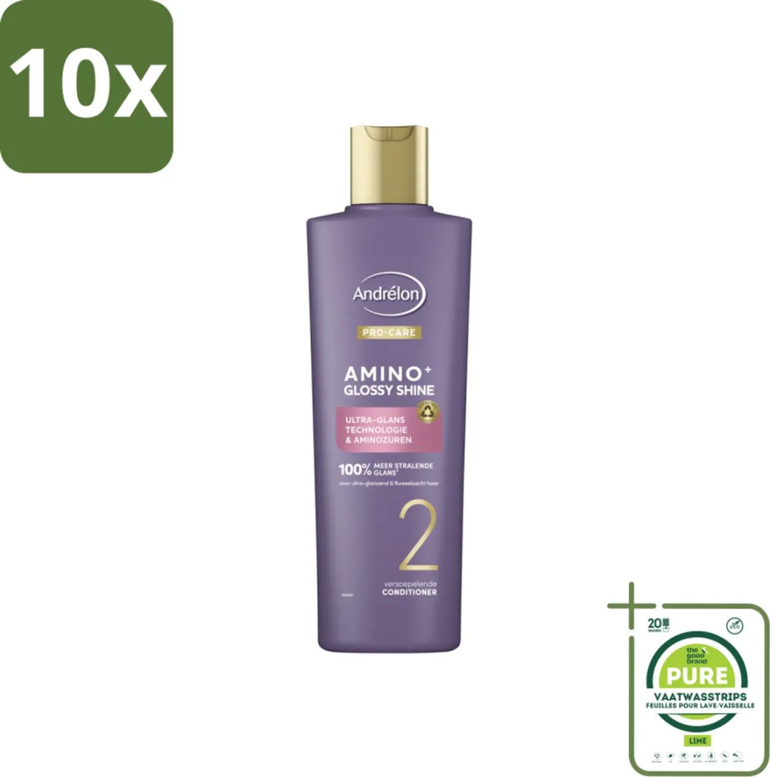 Andrélon Pro Care Amino+ Glossy Shine Conditioner 250ml