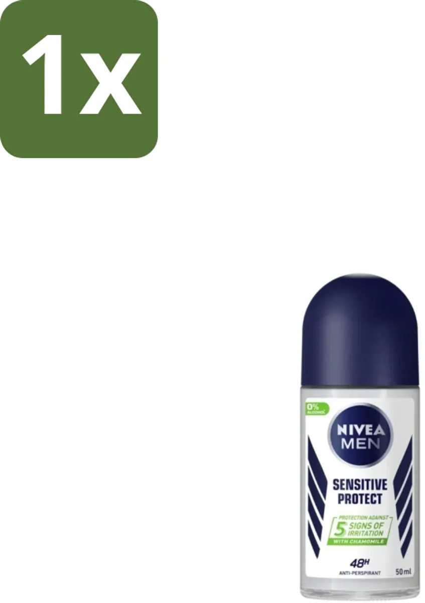 NIVEA Men Sensitive Protect Deodorant Roller 50ml