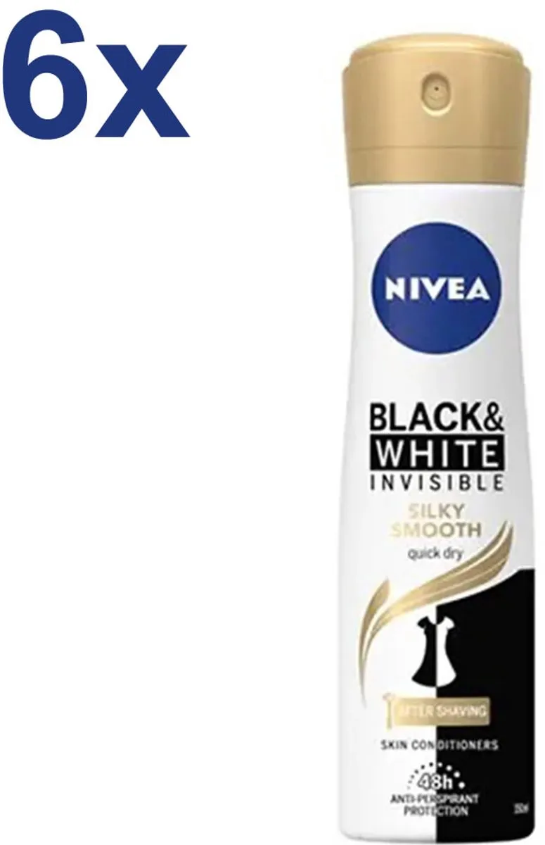 NIVEA Black & White Invisible Deodorant Spray