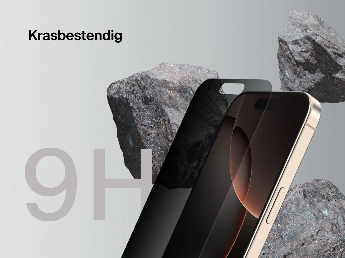 Belkin InvisiGlass Privacy Screenprotector iPhone 16 Pro/17
