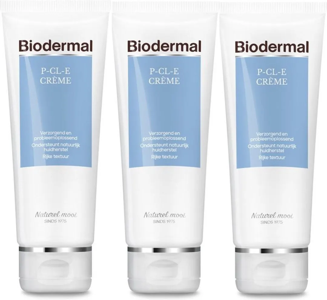 Biodermal P-CL-E Dagcrème 3x100ml