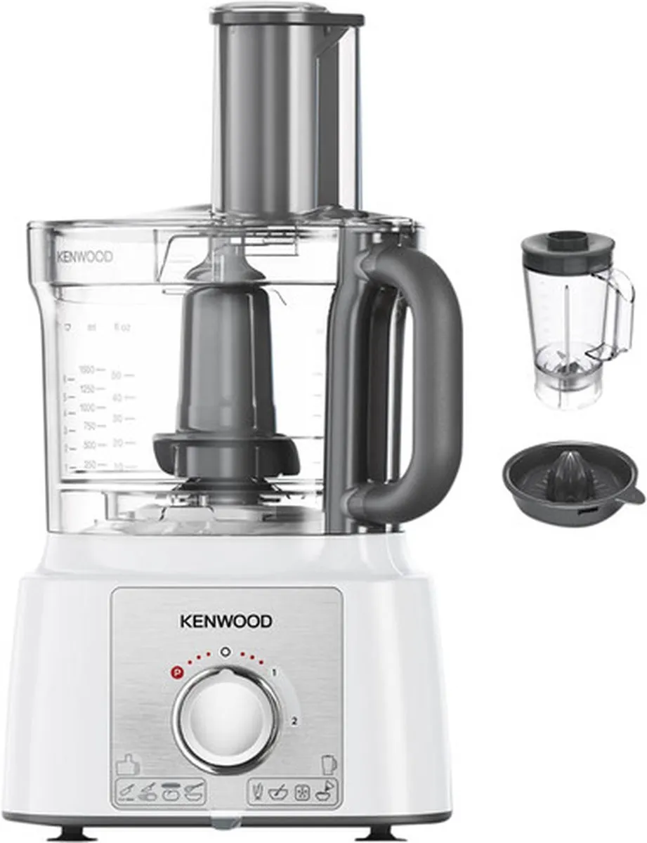 Kenwood MultiPro Express FDP65.450WH Foodprocessor 1000W