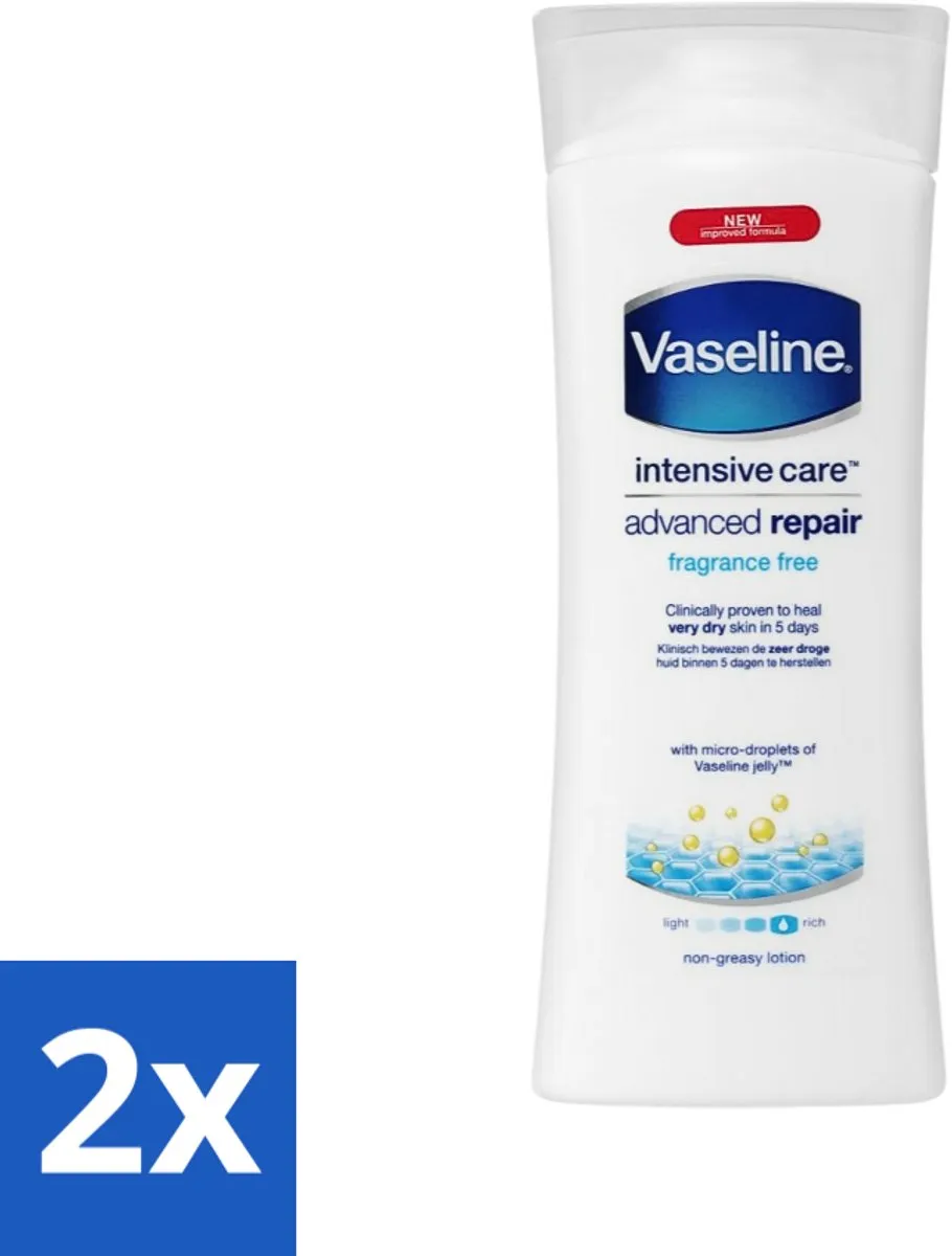 Vaseline Advanced Repair Bodylotion 800ml