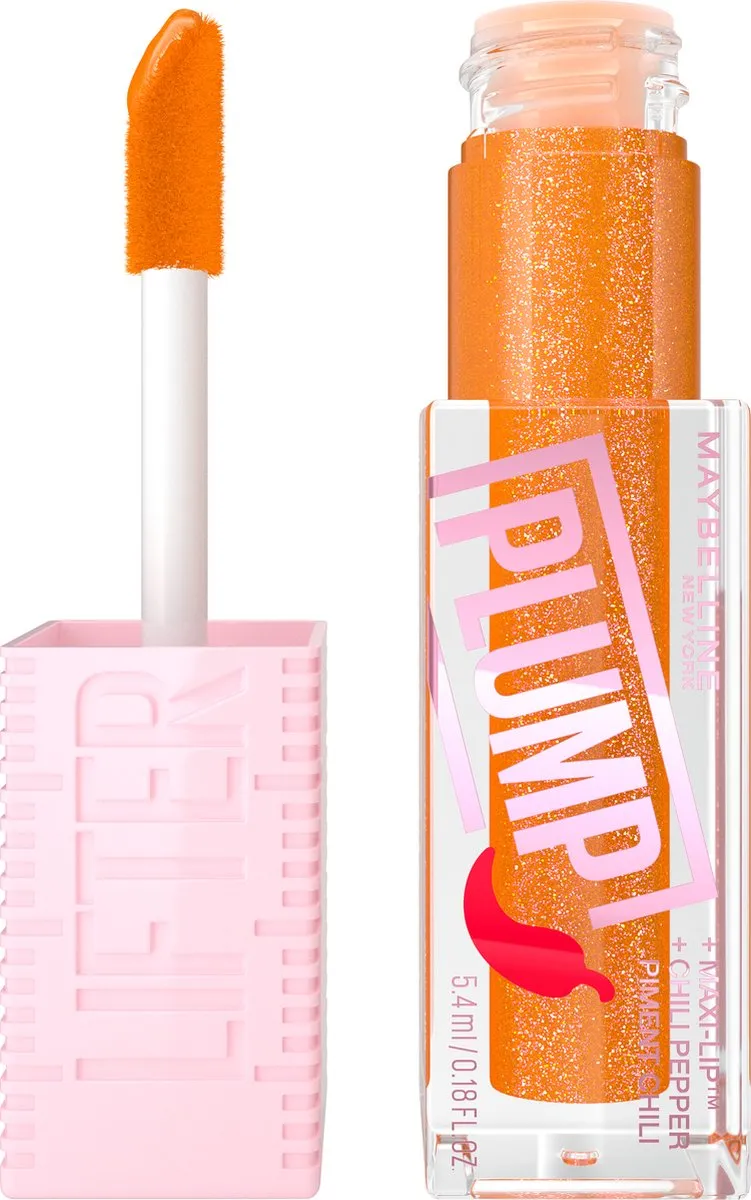 Maybelline Lifter Plump Lipgloss Hot Honey - 5,4 ml