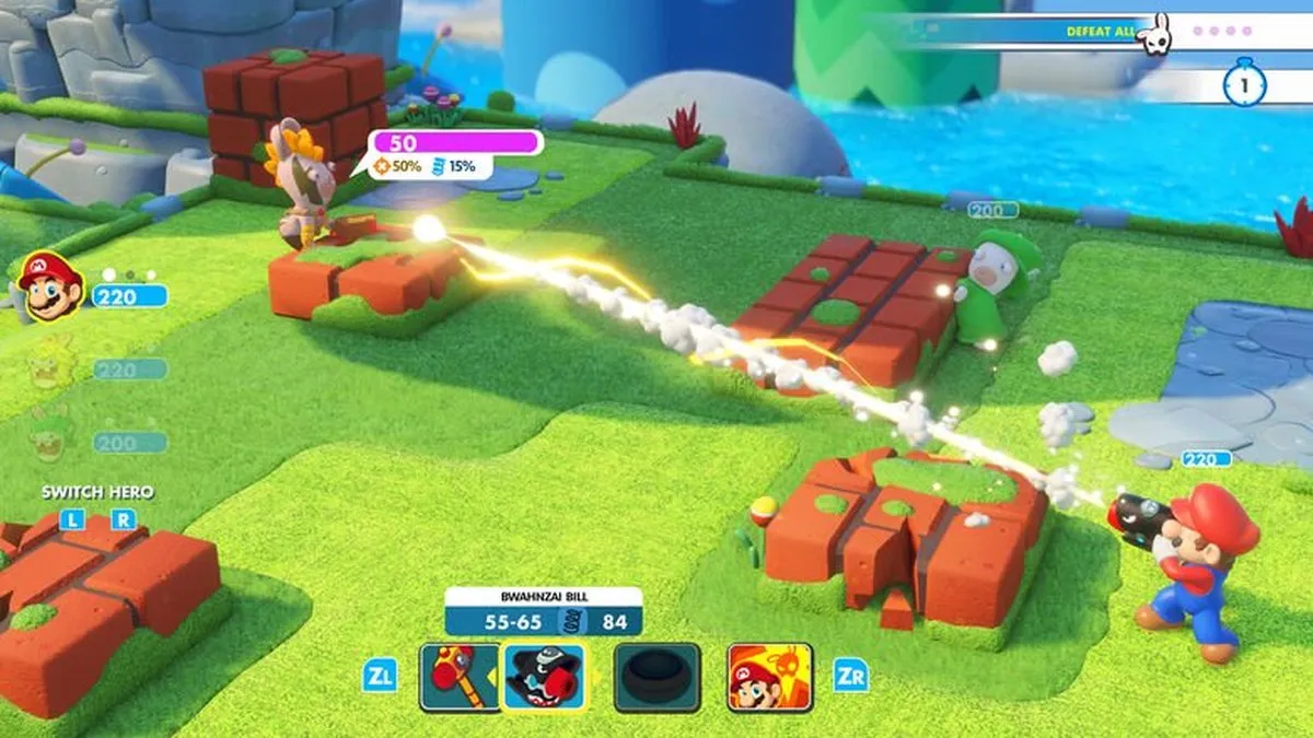 Nintendo Mario + Rabbids Kingdom Battle Switch - 2 Spelers