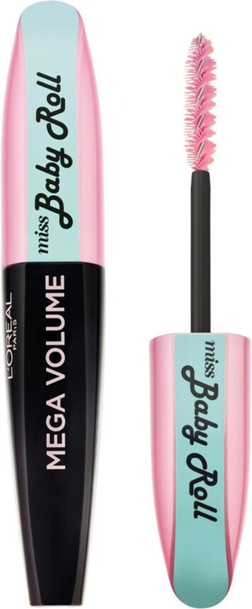 L'Oréal Paris Mega Volume Miss Baby Roll Mascara Zwart