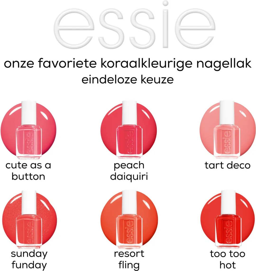 essie Original 73 Cute as a Button Nagellak - 14ml - Roze