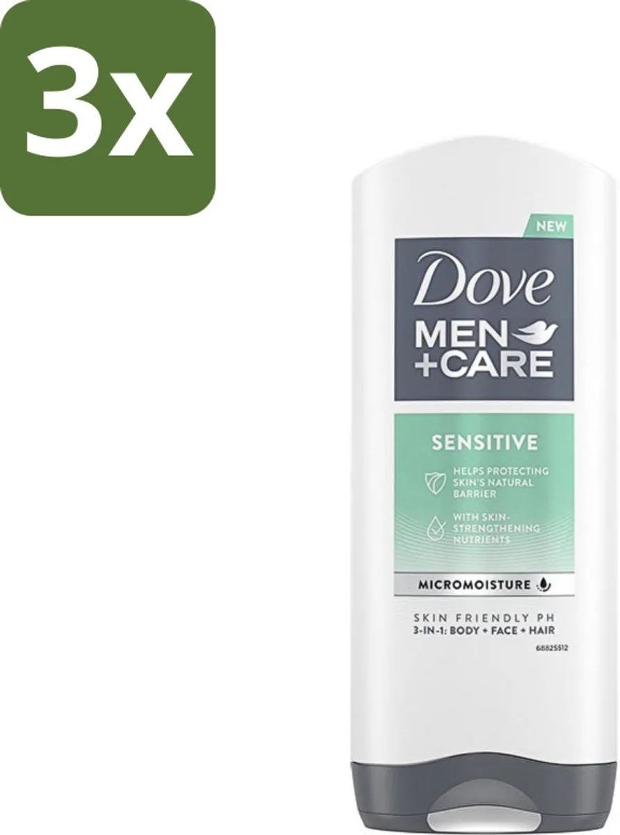 Dove Men Care Sensitive Douchegel 400ml