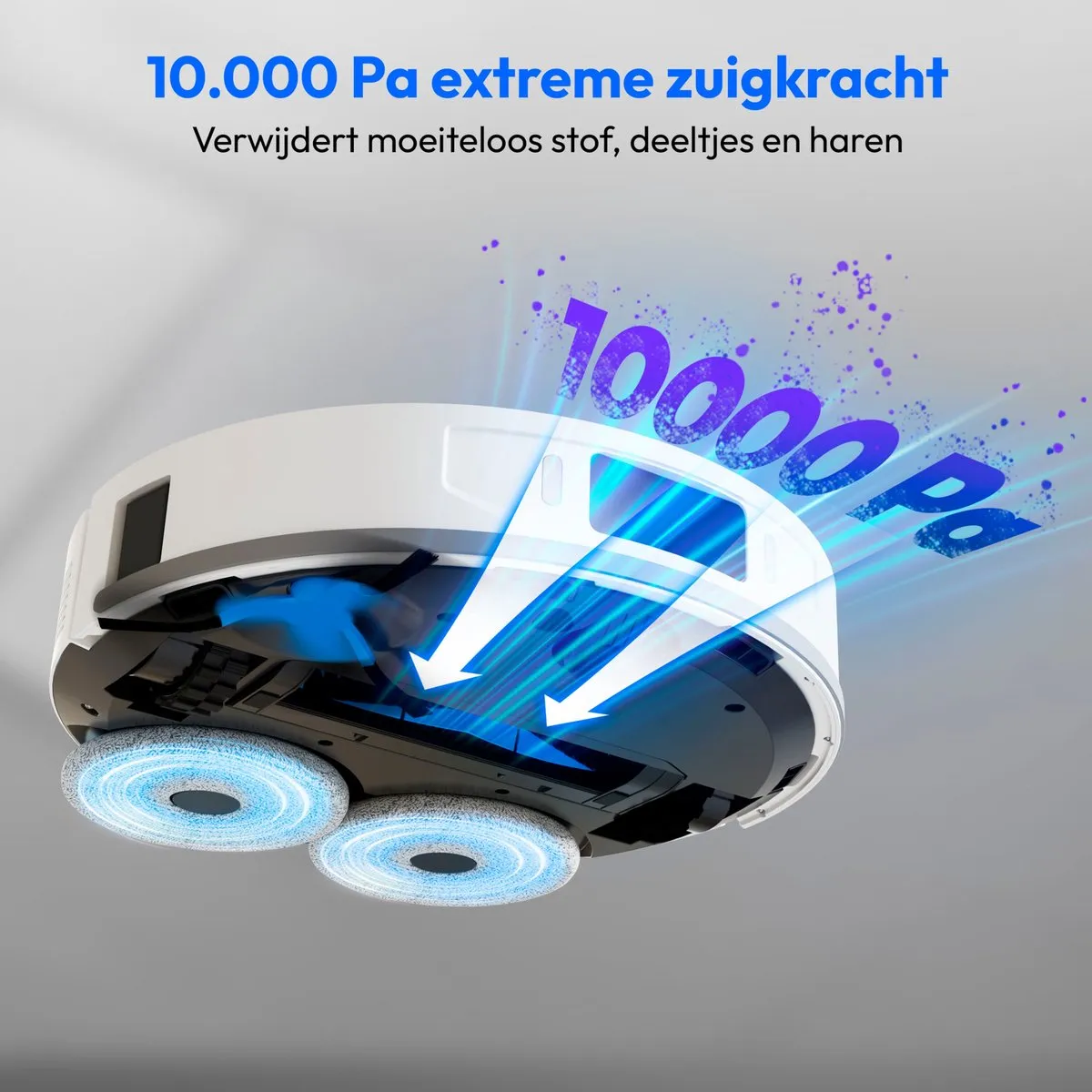 Medion MD12039 Robotstofzuiger X55 SW+ - 10.000 Pa - Wit - afbeelding 6 van 6