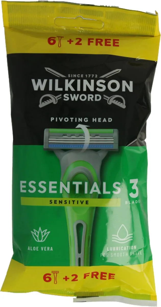 Wilkinson Sword Essential Sensitive 3 Bladen
