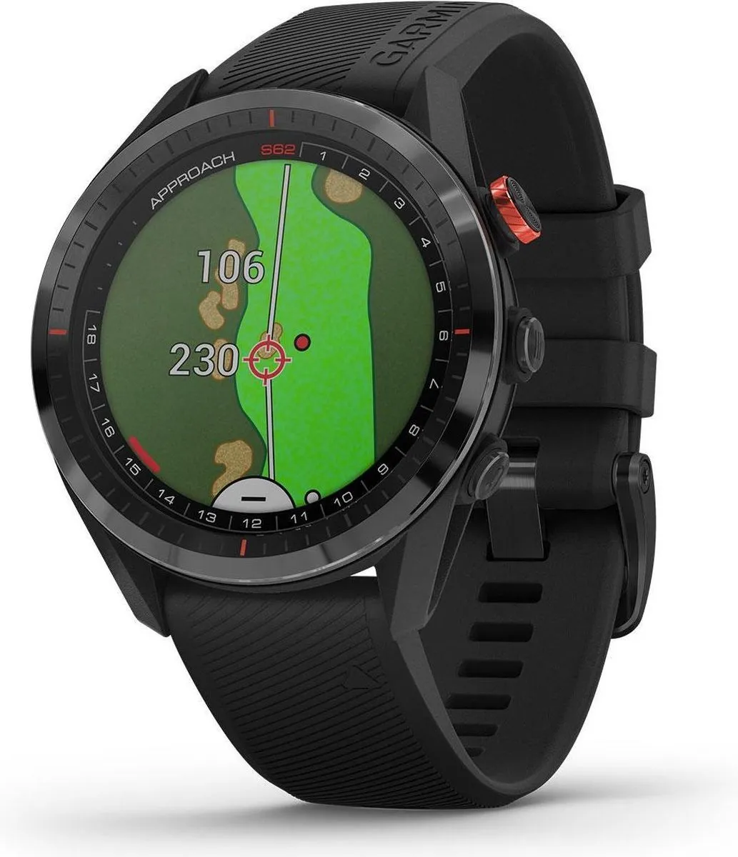 Garmin Approach S62 GPS Golfhorloge 47mm - Zwart