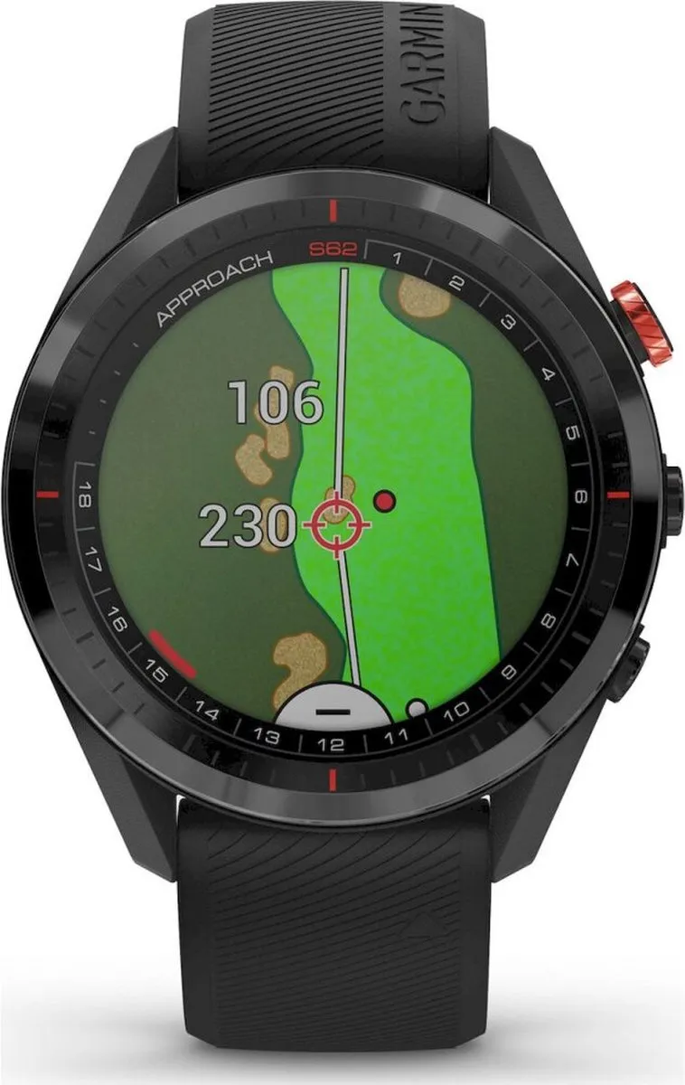 Garmin Approach S62 GPS Golfhorloge 47mm - Zwart