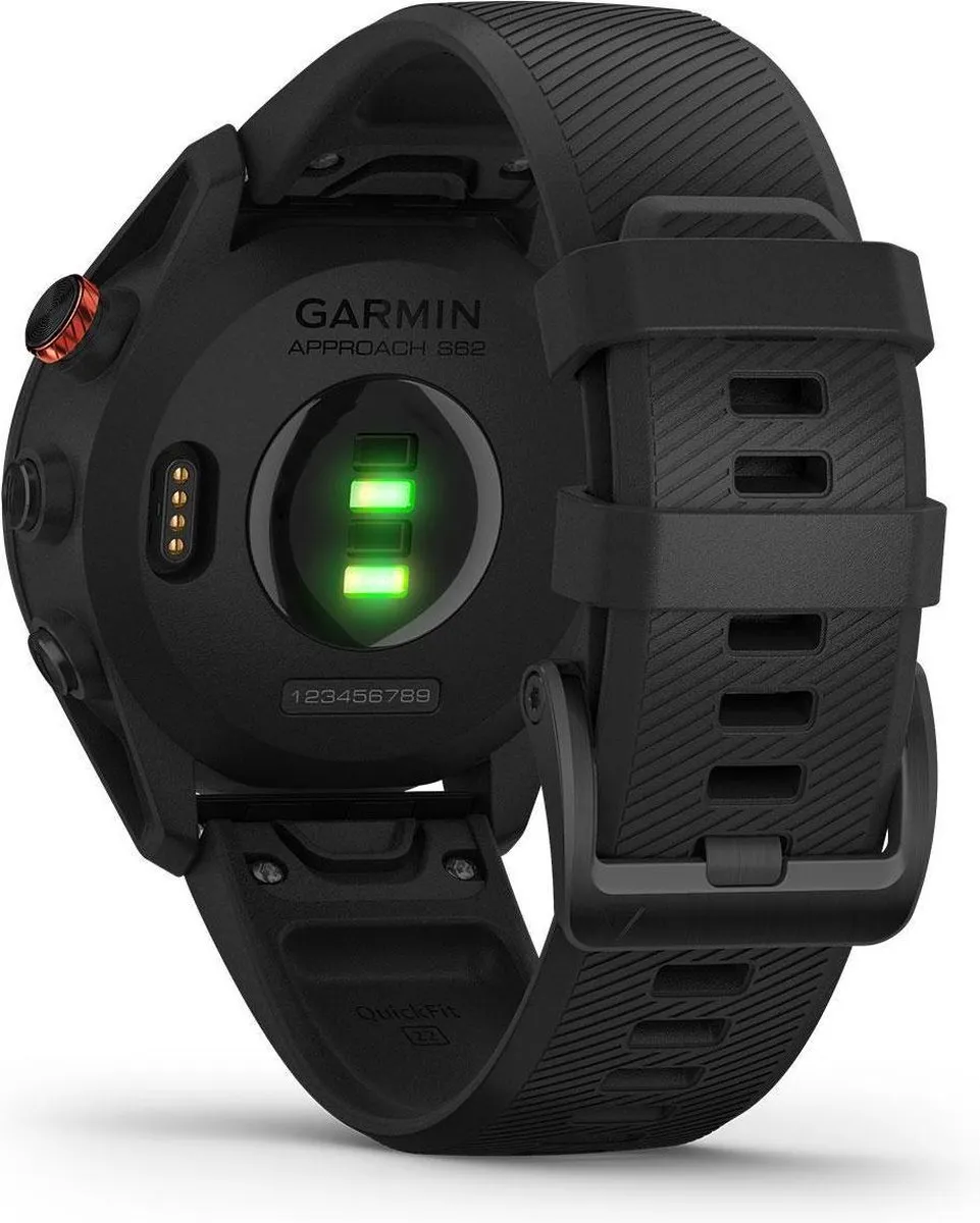 Garmin Approach S62 GPS Golfhorloge 47mm - Zwart - afbeelding 6 van 6