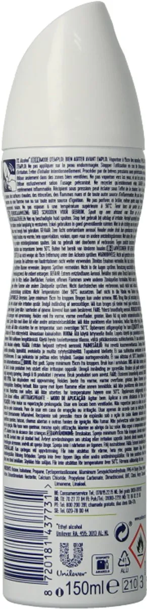 Rexona Deodorant Spray Advanced Protection Stress Control 150ml
