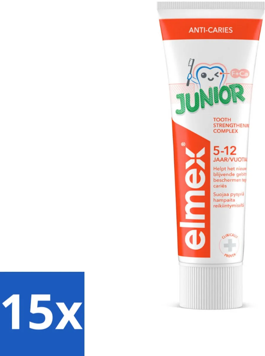 Elmex Junior Tandpasta Gel 75ml