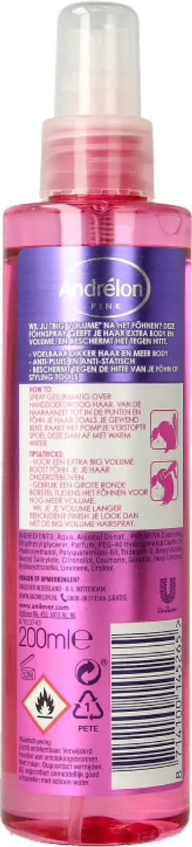 Andrélon Fohnspray Big Volume 200ml