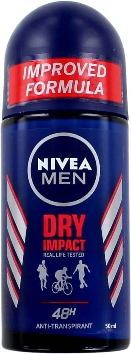 NIVEA Men Dry Impact Deodorant Roller 50ml