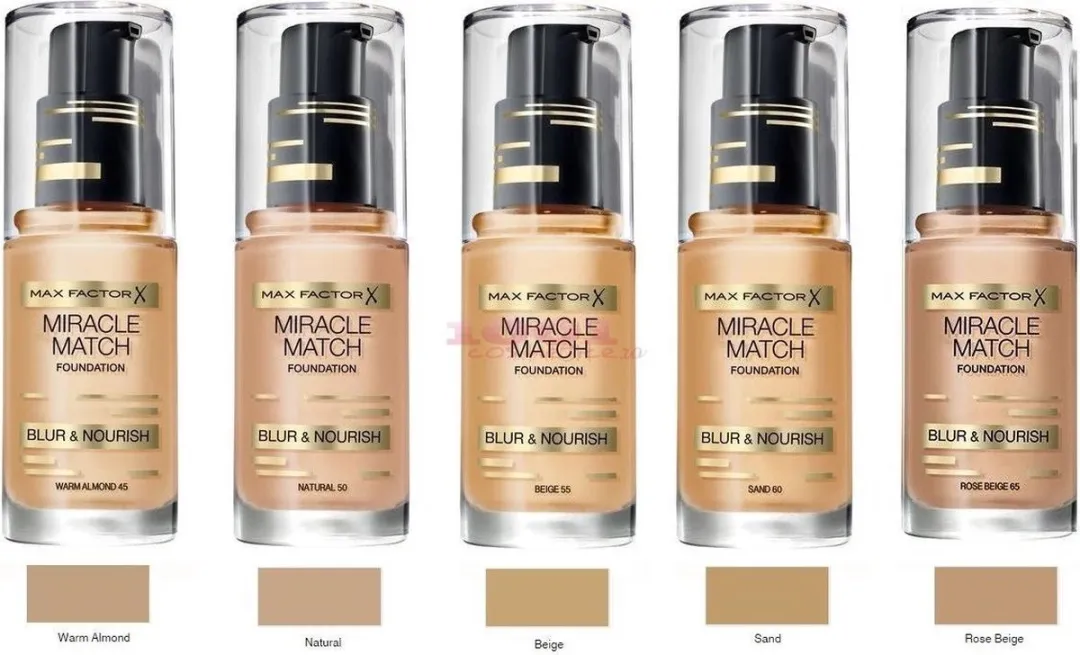 Max Factor Miracle Match Foundation 55 Beige - 30ml