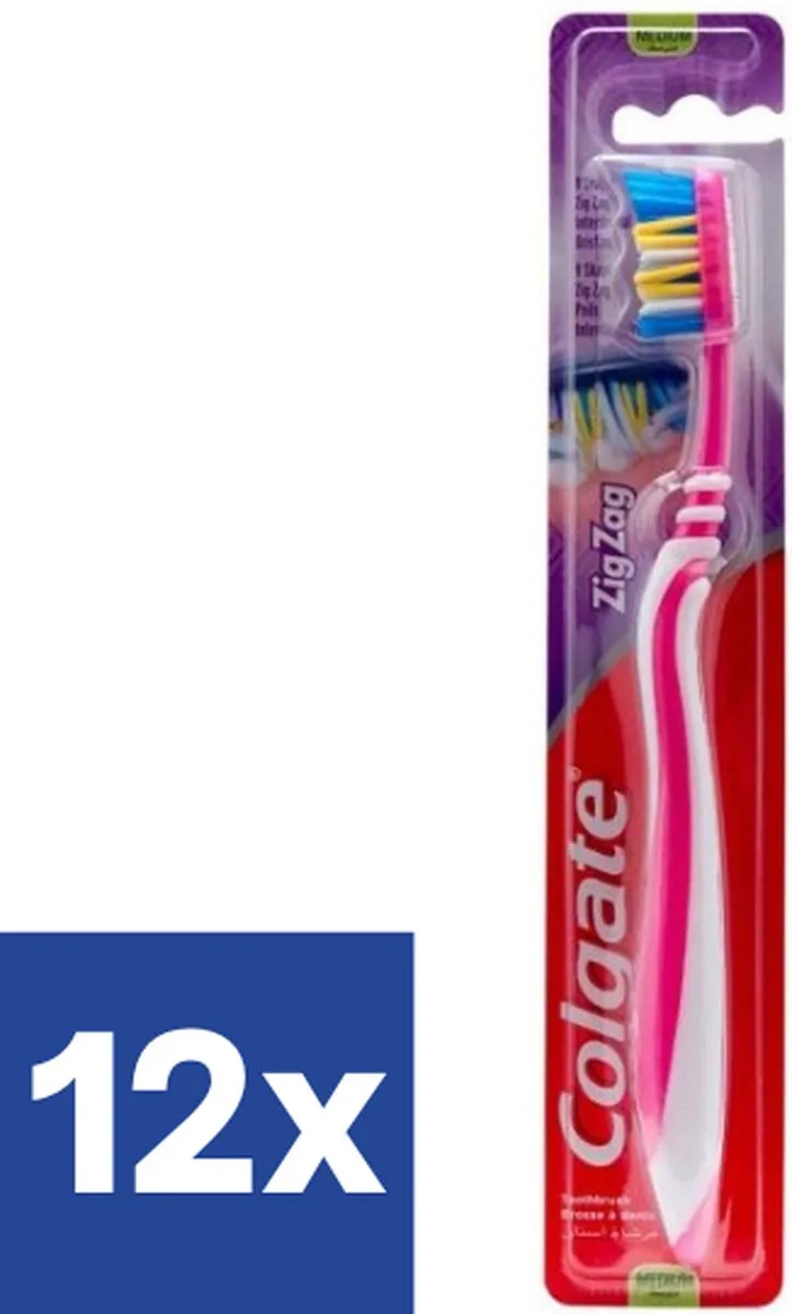 Colgate ZigZag Medium Tandenborstel