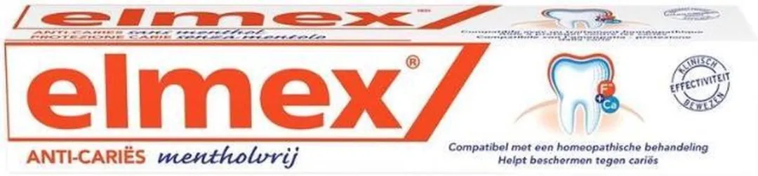 Elmex Mentholfrij Tandpasta 75ml