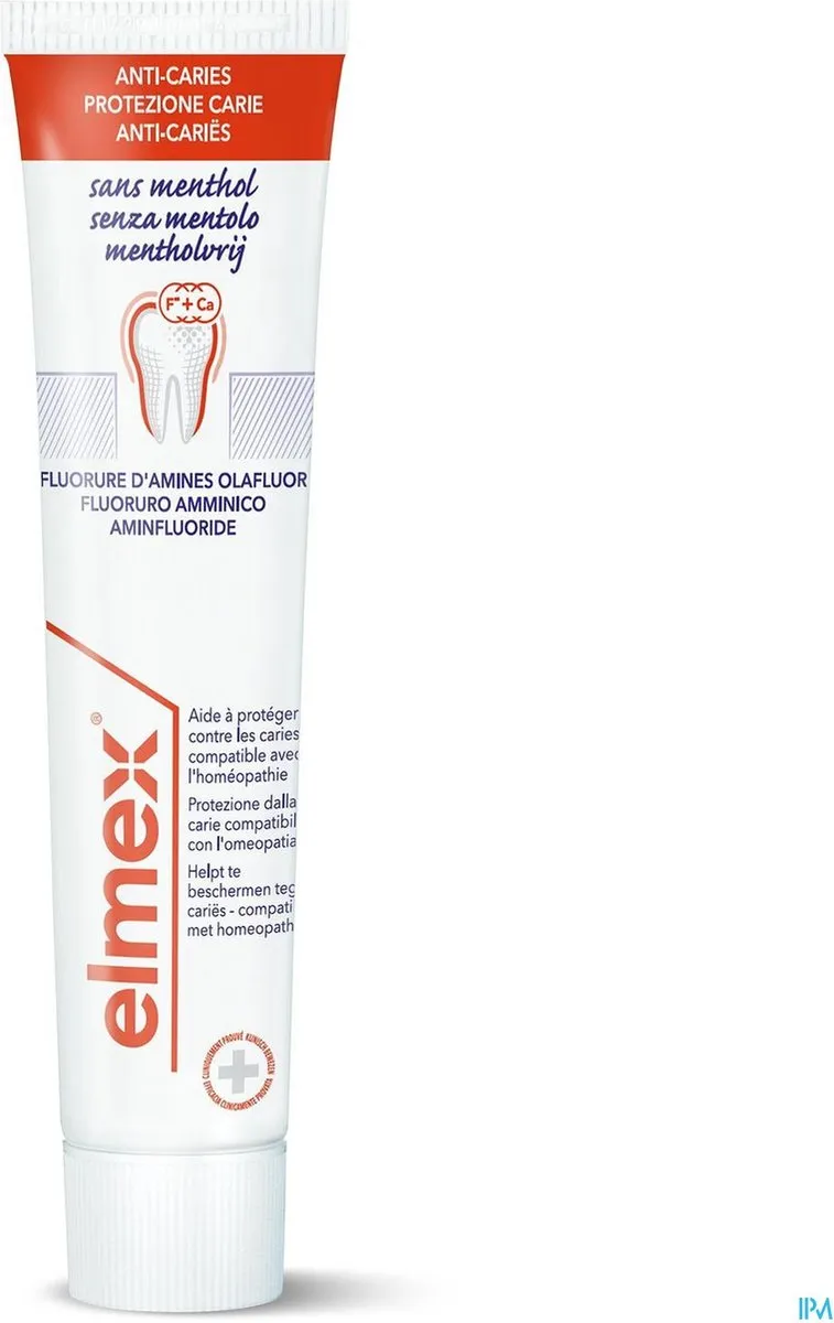Elmex Mentholfrij Tandpasta 75ml