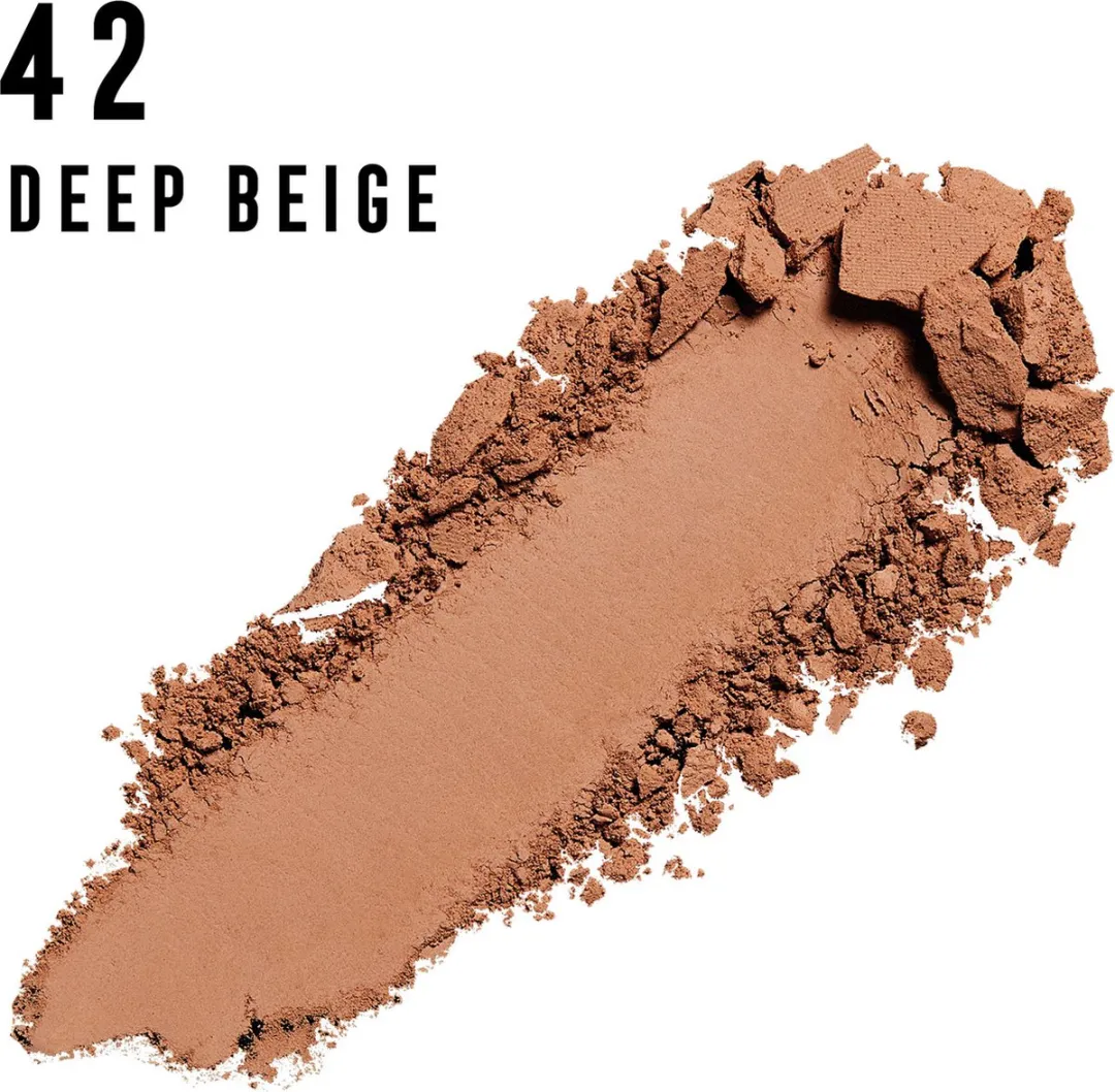 Max Factor Crème Puff Gezichtspoeder 42 Deep Beige - 14g
