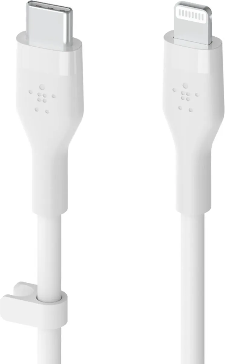 Belkin CAA009bt2MWH USB-C naar Lightning Kabel 2m - Wit
