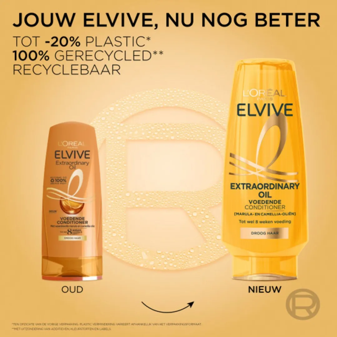 L'Oréal Paris Elvive Extraordinary Oil Conditioner 200ml - 3 Stuks