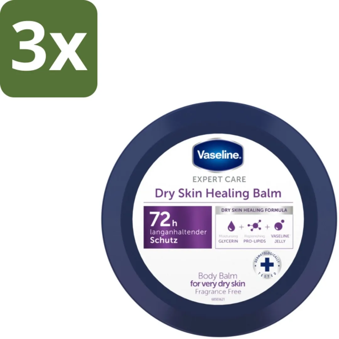 Vaseline Body Balm Expert Care Healing Dry Skin 250ml