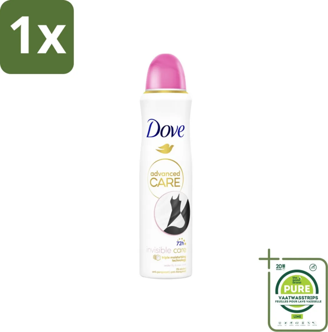 Dove Invisible Care Deodorant Spray 150ml