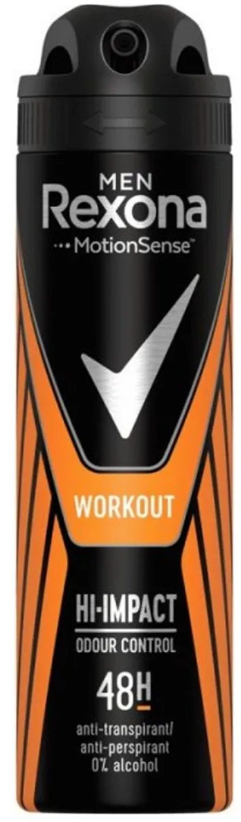 Rexona Men - MotionSense - Deodorant Spray - Anti-transpirant - 150 ml - Bulkverpakking - 7 stuks