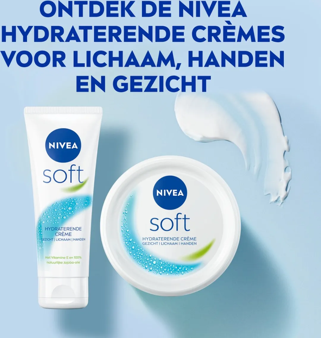 NIVEA Soft Hydraterende Crème Pot 300ml
