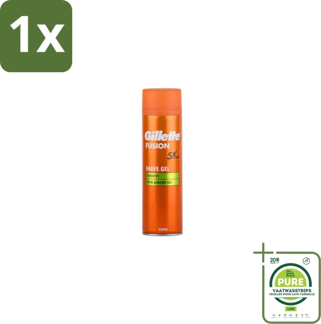 Gillette Fusion 5 Scheergel Ultra Sensitive 200ml