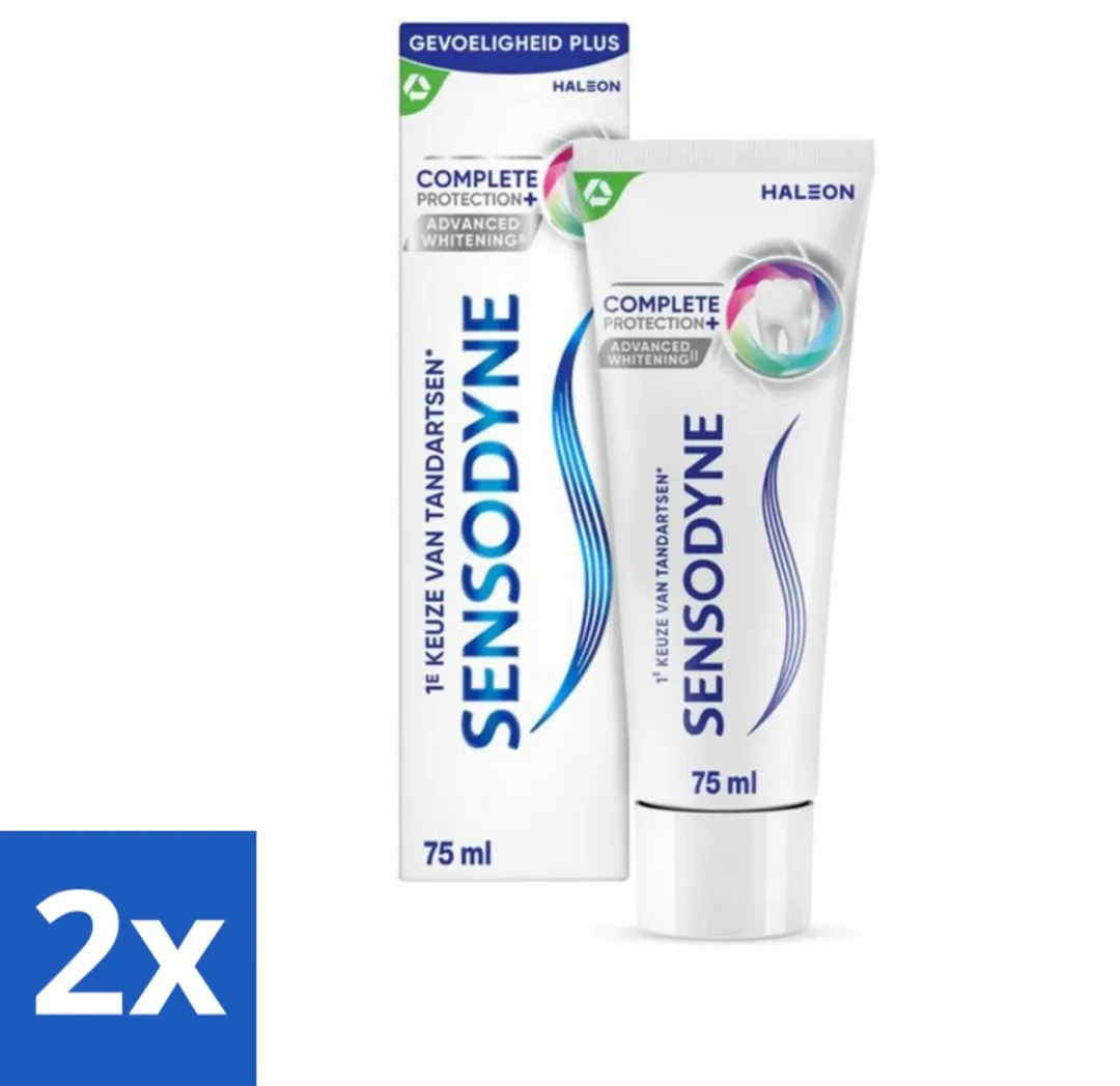 Sensodyne Complete Protection + Advanced Whitening Tandpasta 150ml