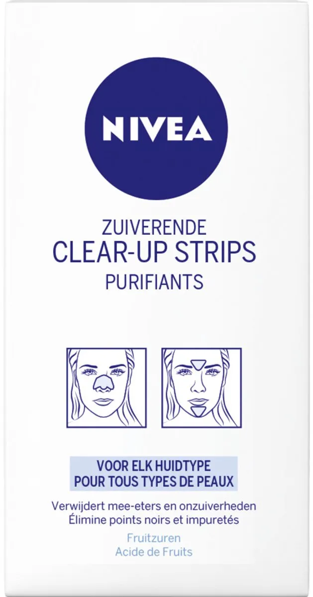 NIVEA Zuiverende Clear-up Strips 6 Stuks