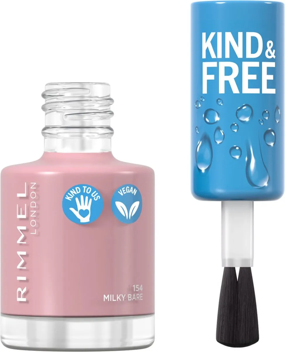 Rimmel London KIND & FREE Nagellak 154 Milky Bare - 8ml