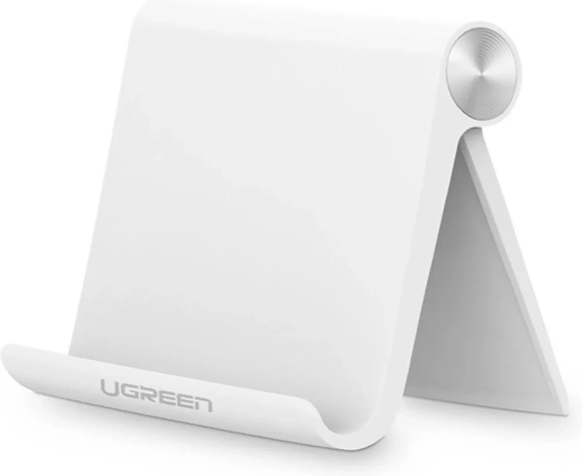 Ugreen Verstelbare Bureaustandaard UGR83485301 - Tablet/Telefoonhouder - Wit - afbeelding 7 van 11