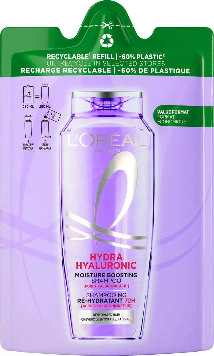 L'Oréal Paris Elvive Hydra Hyaluronic Shampoo Navul 250ml