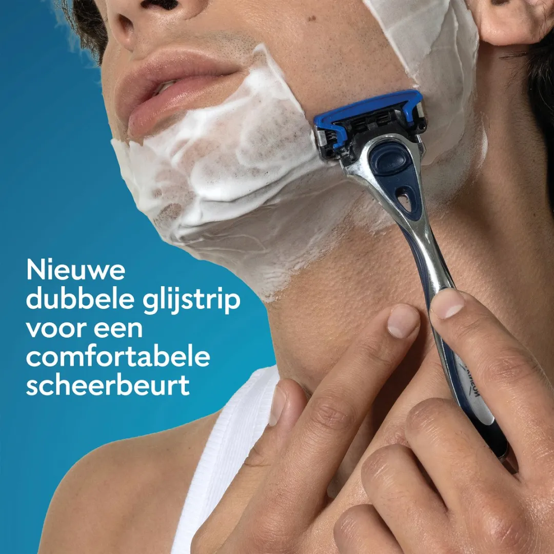 Wilkinson Sword Hydro 5 Navulmesjes - 12 Stuks - Blauw/Grijs