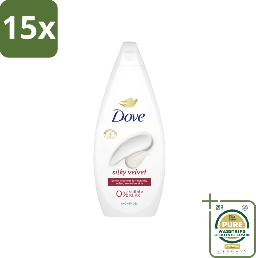 Dove Silky Velvet Douchecrème 250ml