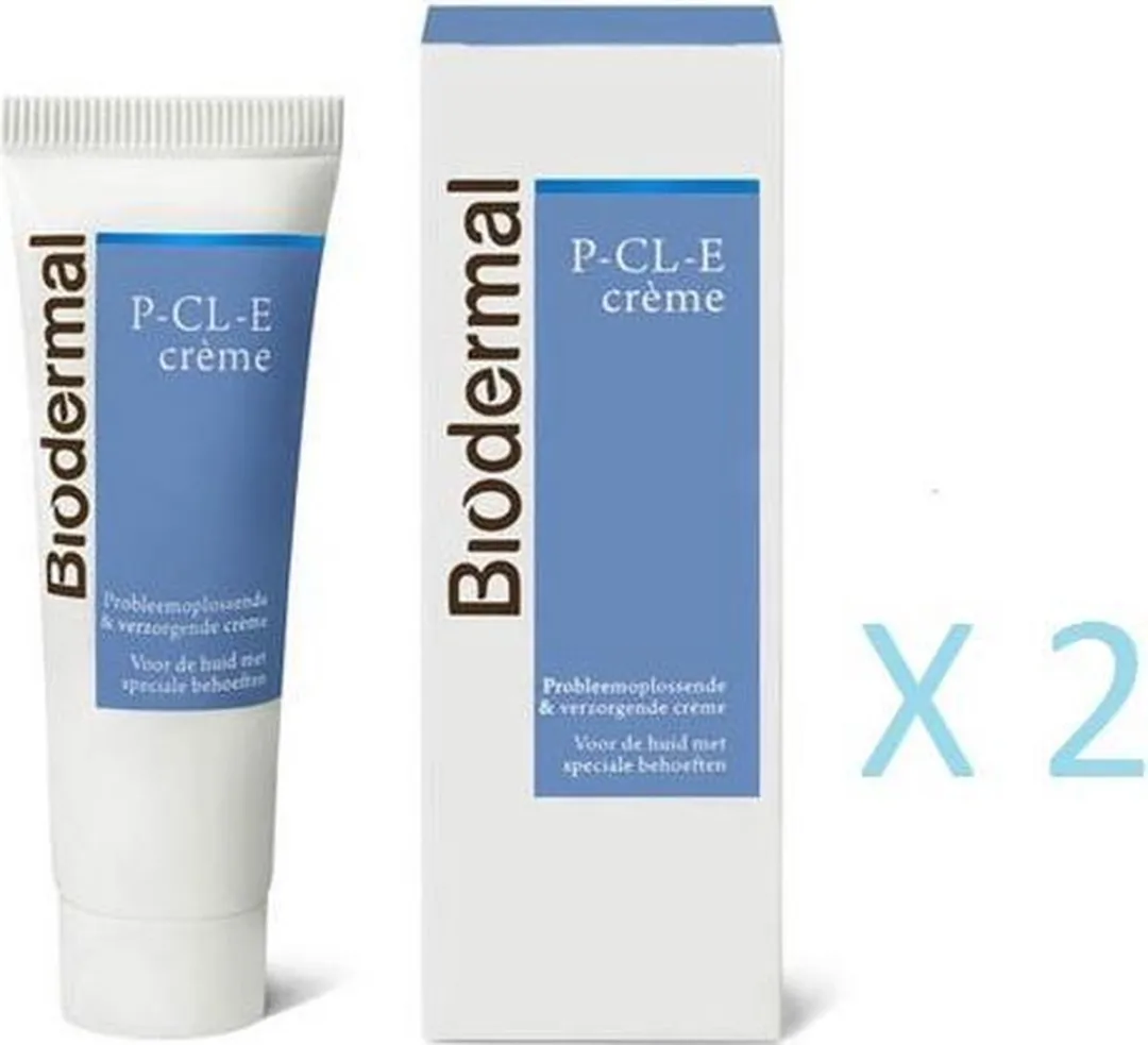 Biodermal P-CL-E Crème 2x100ml