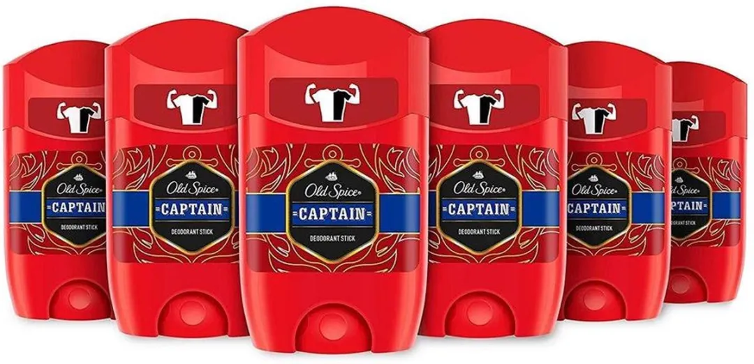Old Spice Captain Deodorant Stick 300ml - 6 Stuks